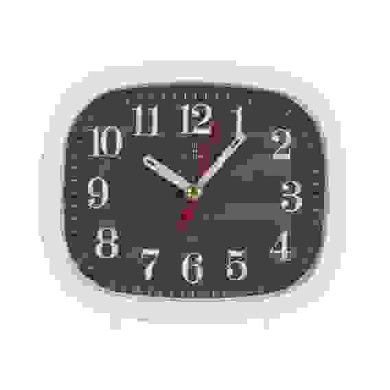 Будильник кварц, корпус белый &quot;Дерево&quot;