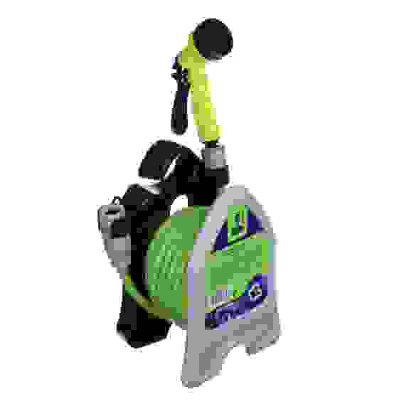 Набор для полива (шланг 8мм - 10м, пистолет 7 реж., катушка, коннектор 2шт) PP, PVC INBLOOM