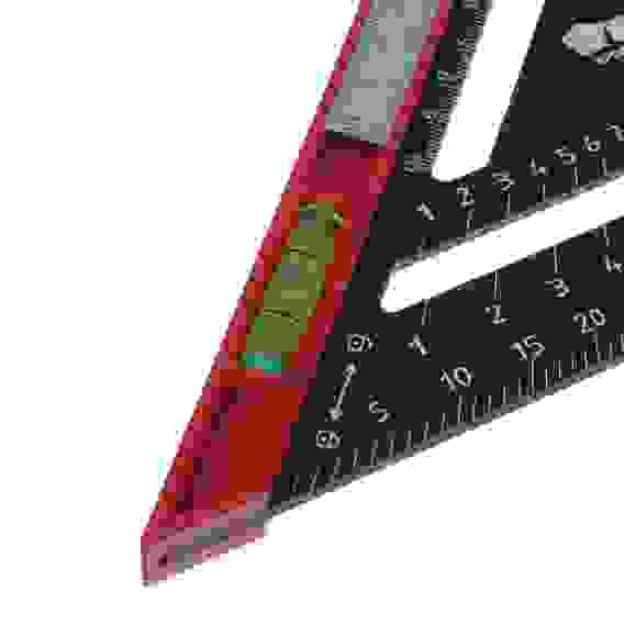 Угольник кровельный с уровнем 190x190мм ЕРМАК