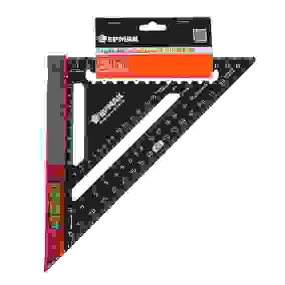 Угольник кровельный с уровнем 190x190мм ЕРМАК