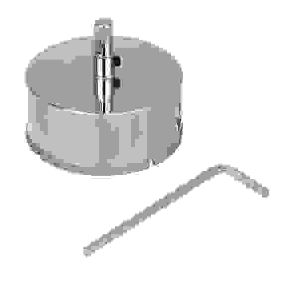 Коронка алмазная с центрирующим сверлом d 68 мм по керамике и стеклу, Р45, трехгр хвостовик ЕРМАК