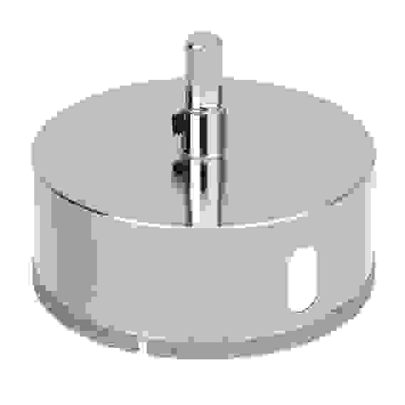 Коронка алмазная с центрирующим сверлом d 73 мм по керамике и стеклу, Р45, трехгр хвостовик ЕРМАК