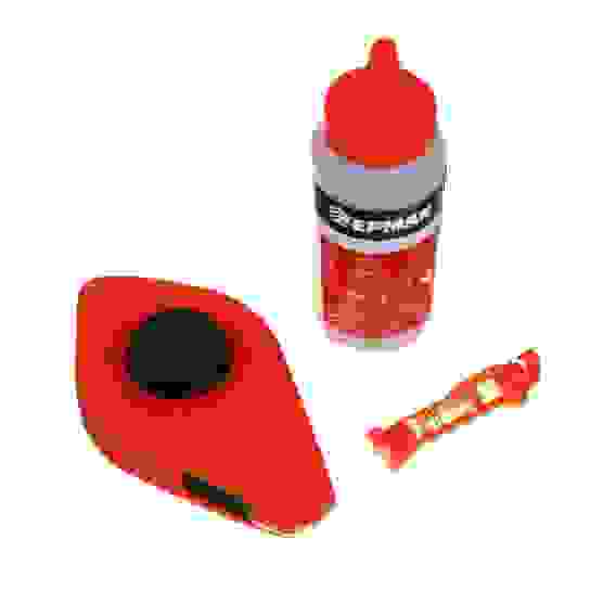 Набор разметочный: шнур 30м в защитном корпусе, порошок, уровень ЕРМАК