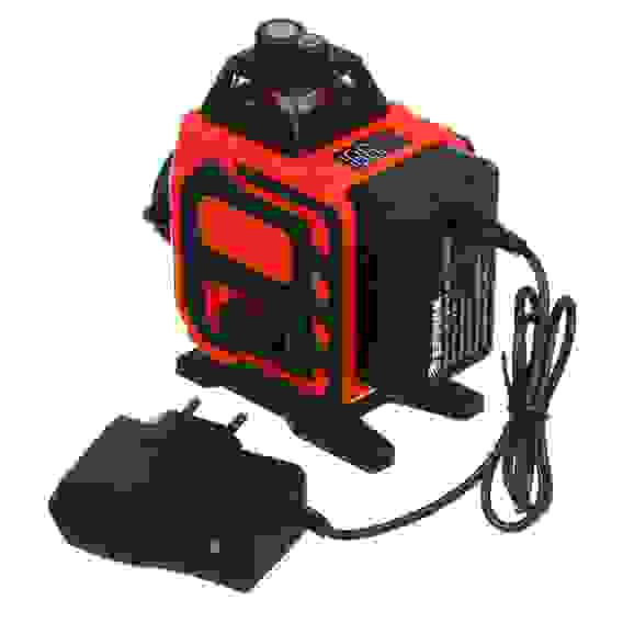 Уровень лазерный 16 лучей (4D),2АКБ+ЗУ,экран зарядки, пульт, кронтшейн, платформа, сумка чехол ЕРМАК