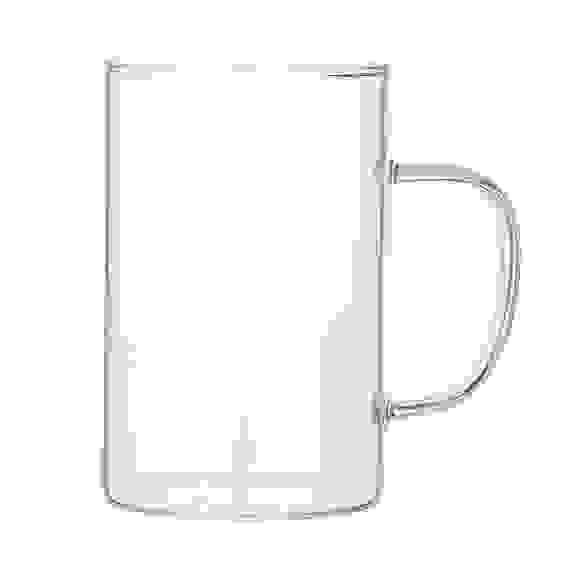 Кружка заварочная, 450мл, стекло, нерж. сталь SATOSHI