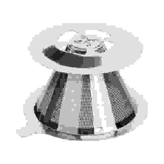 Воронка для кофе 12х8,5х6см, диаметр нижней части 9см, нерж.сталь