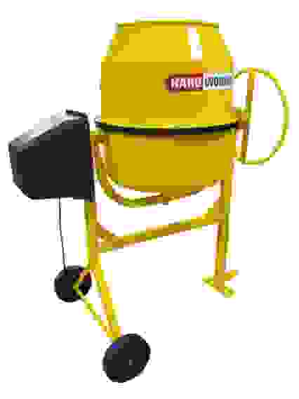 Бетоносмеситель СБП180П полиамид (педаль) HARD WORKER