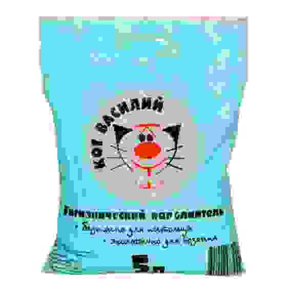 Наполнитель для кошек 5л впитывающий КОТ ВАСИЛИЙ