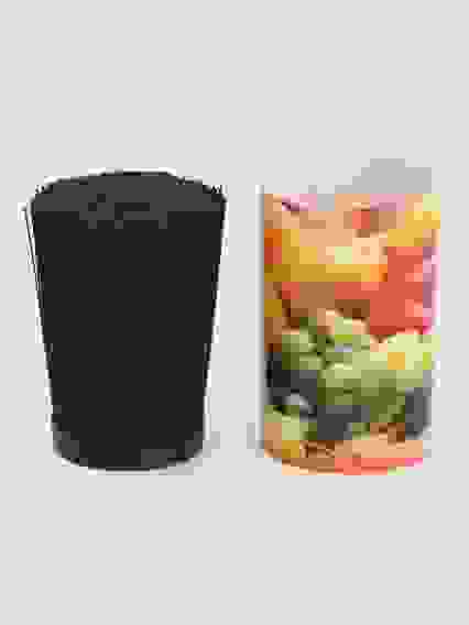 Подставка для ножей с наполнителем «Фрукты», 14×9 см