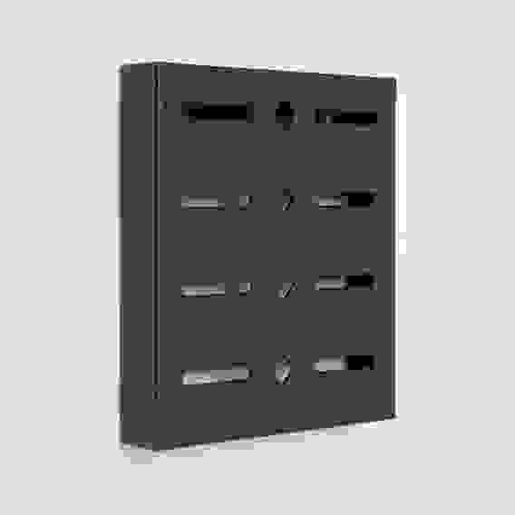 Держатель для ножей настенный Доляна «Вог», чёрный