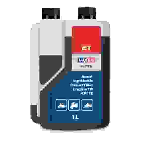 Масло 2-х тактное LUXE п/синт. (1л., c дозатором) API TC JASO FD