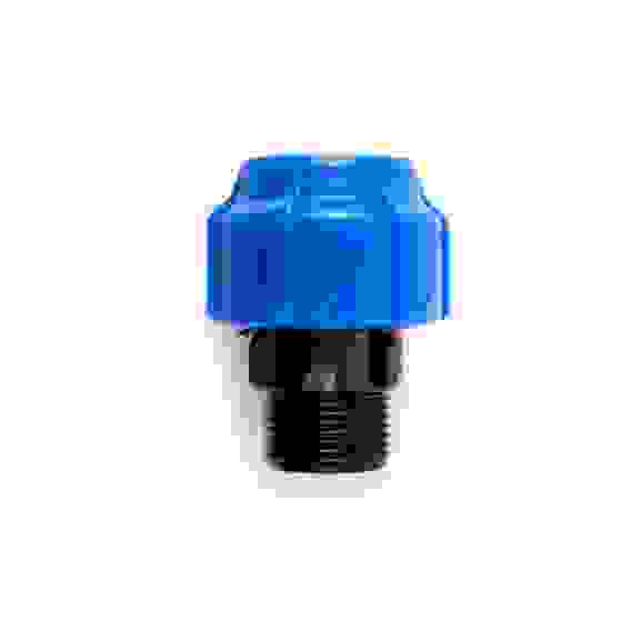 Муфта переход. ПЭ с нар. труб. резьбой 25х3/4'' (обж.) SPEKTR