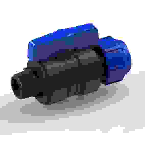 Кран шаровой обжим - наруж 25 - 1/2 ПЭ PN16 SPEKTR