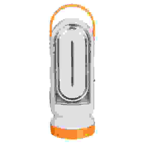 Фонарь аккумуляторный 2-в-1 17+0,5Вт LED, шнур 220В, солнечн. батарея, пластик, 14,5x5,5см ЕРМАК