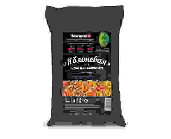 Щепа д/копчения Яблоня 1,2л пакет Зажигай