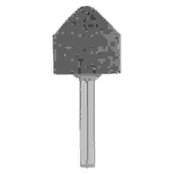 Шарошка абразивная, конус, для дрели, 25 x 25 мм, хвостовик d6 мм, 63С// Denzel