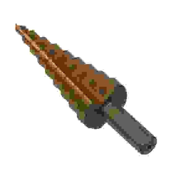 Сверло ступенчатое 4-20мм, 9 ступеней, HSS ЕРМАК