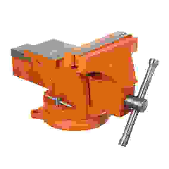 Тиски слесарные с поворотным механизмом 200мм ЕРМАК