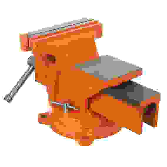 Тиски слесарные с поворотным механизмом 200мм ЕРМАК