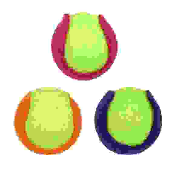 Набор игрушек для кошки, плюш, полипропилен, 4 см, 3 шт VETTA