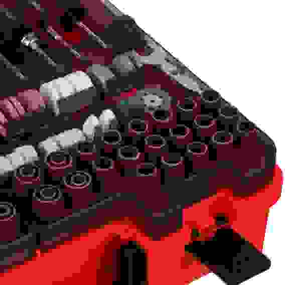 Гравер электрический 160Вт, 8000-33000 об*мин, набор аксессуаров 289 пр. ЕРМАК