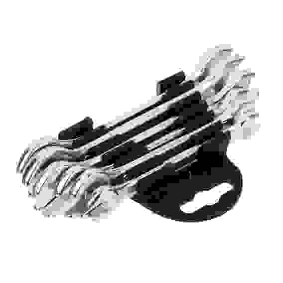 Набор ключей рожковых оцинк. в пластик. подвесе 6 пр. (6х7, 8х10, 9х11, 10х12, 12х13, 13х14мм) РОКОТ