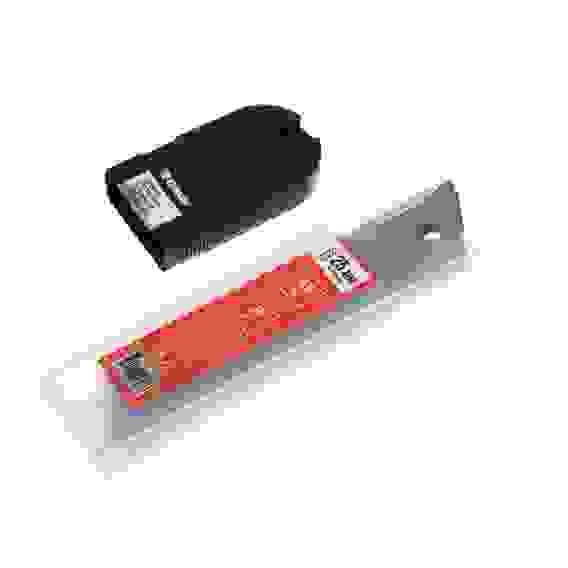 Лезвие для ножей запасное 25мм сегментированное, сталь,толщина 0,6мм,10шт/уп ЕРМАК