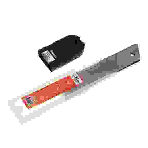 Лезвие для ножей запасное 25мм сегментированное, сталь,толщина 0,6мм,10шт/уп ЕРМАК