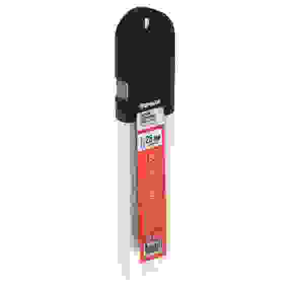 Лезвие для ножей запасное 25мм сегментированное, сталь+воронение,толщина 0,65мм, 10шт/уп ЕРМАК