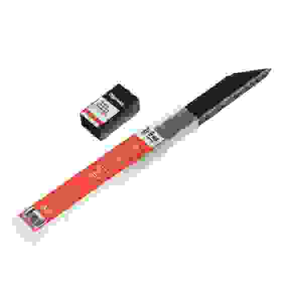 Лезвие для ножей запасное 9мм сегментированное,сталь,наклон 30град.,толщина 0,35мм, 10шт/уп ЕРМАК