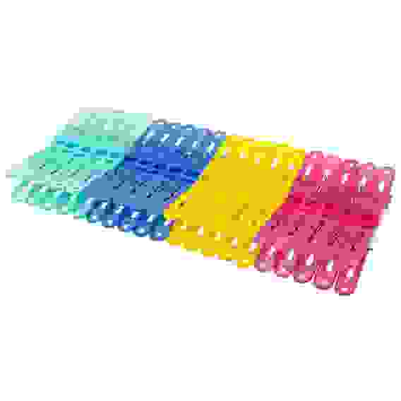 Прищепки для белья пластмассовые в наборе 40 шт