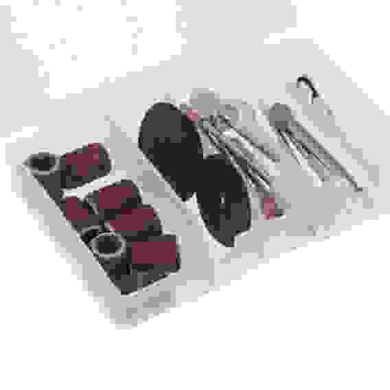 Гравёр электрический, 18Вт, 22000 об*мин, набор аксессуаров 24 предмета РОКОТ