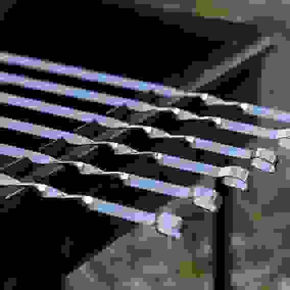 Набор шампуров 6шт, нерж.сталь, 60см, в чехле GRILLBOOM