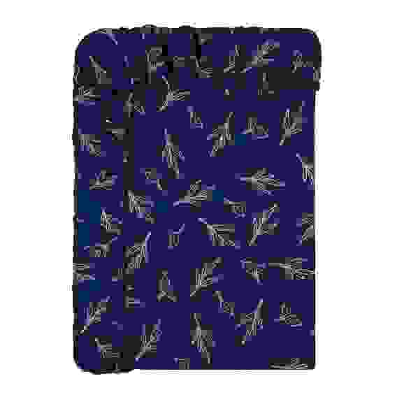 Простыня на резинке 160х200х20см, 100% хлопок, бязь, синий Нэви PROVANCE