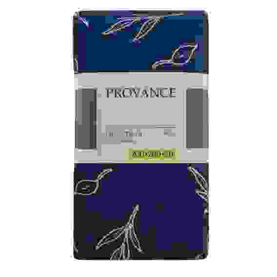 Простыня на резинке 200х200х20см, 100% хлопок, бязь, синий Нэви PROVANCE