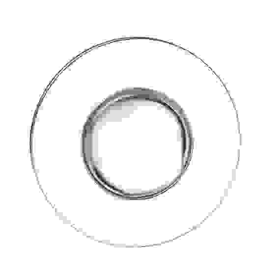 Донный клапан, без перелива, компактный, d=60мм, пластик, хром