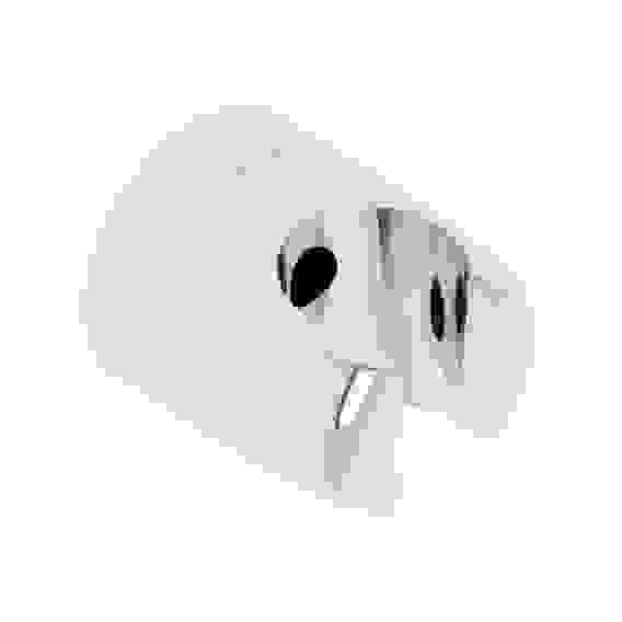 Держатель для лейки душа, настенный, однорежимный, пластик, хром