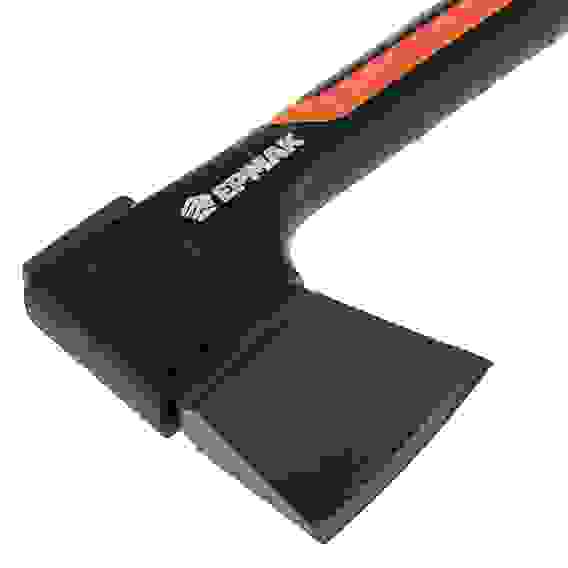 Набор: топор 950г с фиберглассовой двухкомпонентной ручкой + точилка для топоров и ножей ЕРМАК