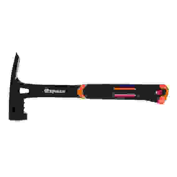 Молоток-гвоздодер цельнокованый, боек с магнитом, двухкомп.обрезин. рук-ка 450г, 320мм ЕРМАК