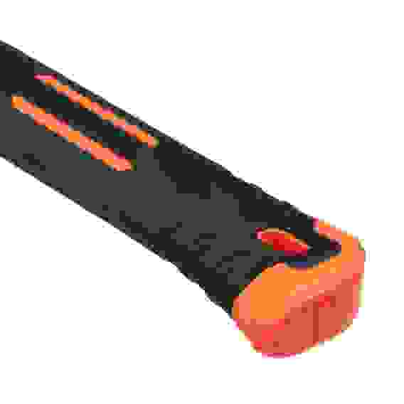 Молоток-гвоздодер цельнокованый, боек с магнитом, двухкомп.обрезин. рук-ка 450г, 320мм ЕРМАК