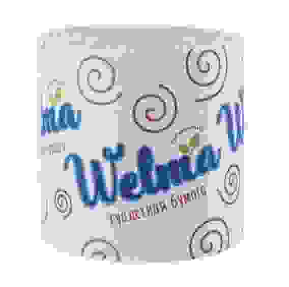Бумага туалетная однослойная 50м WELMA