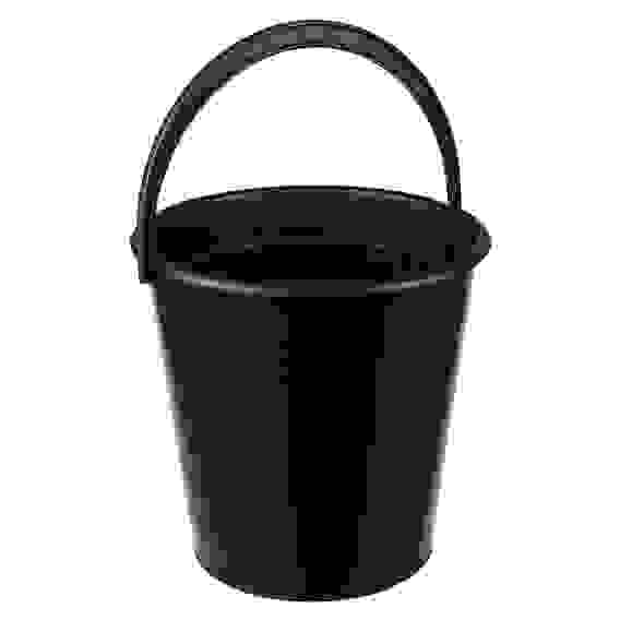 Ведро пластмассовое 10 л, хозяйственное, цвет черный