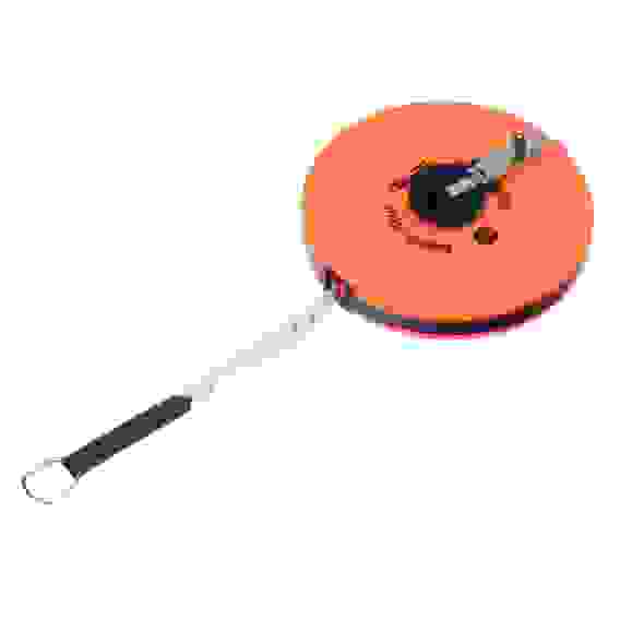 Рулетка геодезическая, 30 м х 12,5 мм, лента ПВХ, закрытый круглый корпус// Spartа