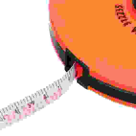 Рулетка геодезическая, 30 м х 12,5 мм, лента ПВХ, закрытый круглый корпус// Spartа