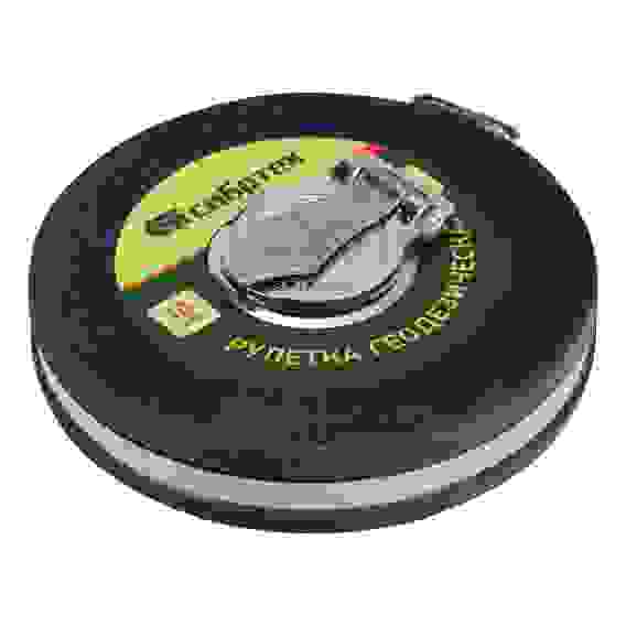 Рулетка геодезическая 10 м х 13 мм, закрытый корпус, фиберглассовая лента// Сибртех