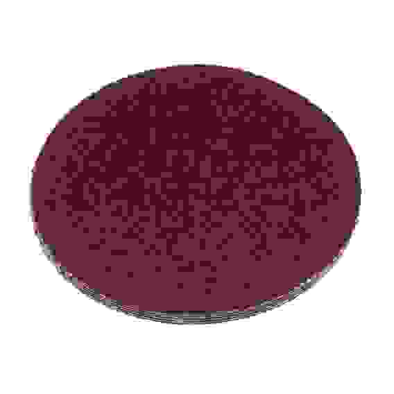 Круг шлифовальный из абразивной бумаги на велкро основе, без отверстий, P60, 125 мм, 5шт.