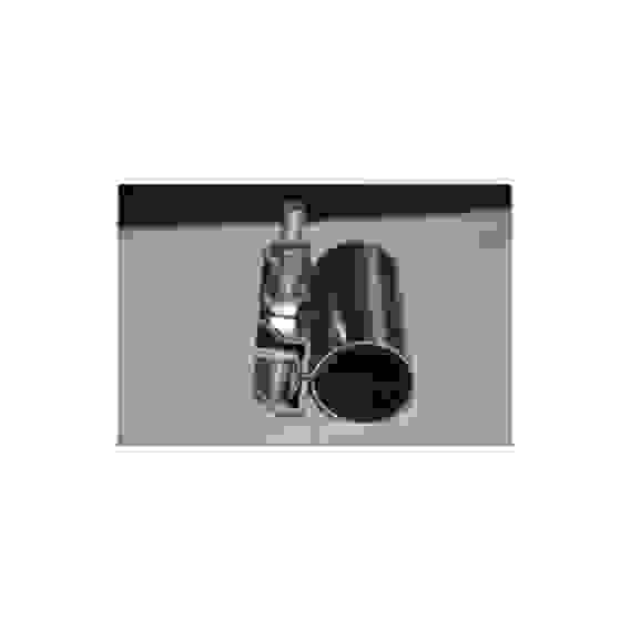 Хомут ремонтный 3 1/2" (101мм) оцинкованный ширина 150мм