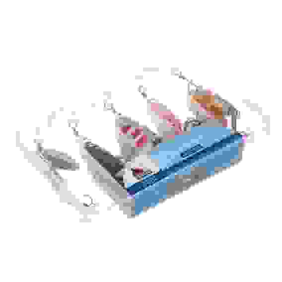 Набор блесен диалоги о рыбалке &quot;Вертушка&quot; 5 шт, железо AZOR FISHING