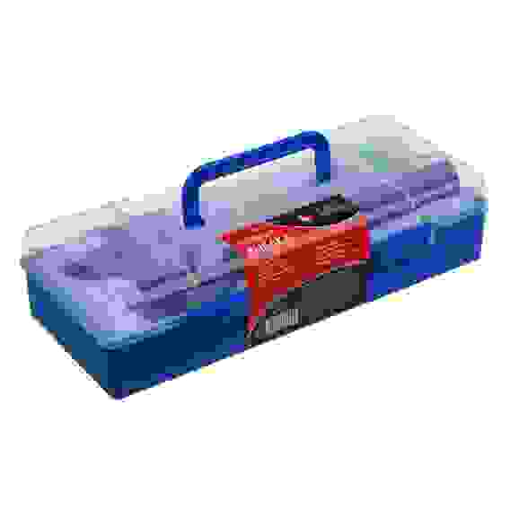 Набор рыбака в коробке с удочкой, катушкой и оснасткой, компакт AZOR FISHING