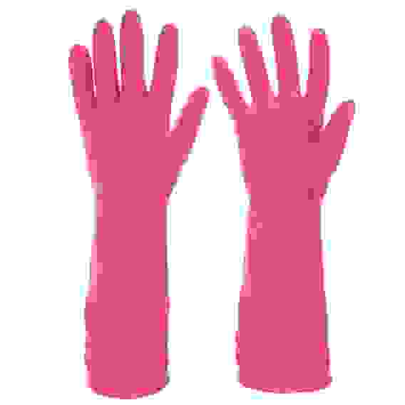 Перчатки хозяйственные с манжетой 38см, пара 100г, L VETTA